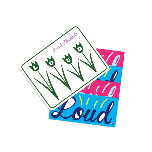 Loud Spring Mix Sticker Pack