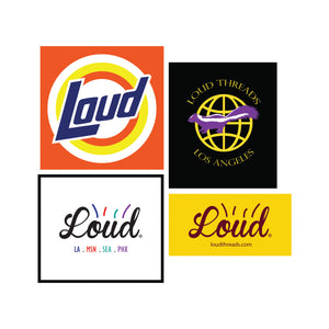 Loud Assorted Sticker Pack